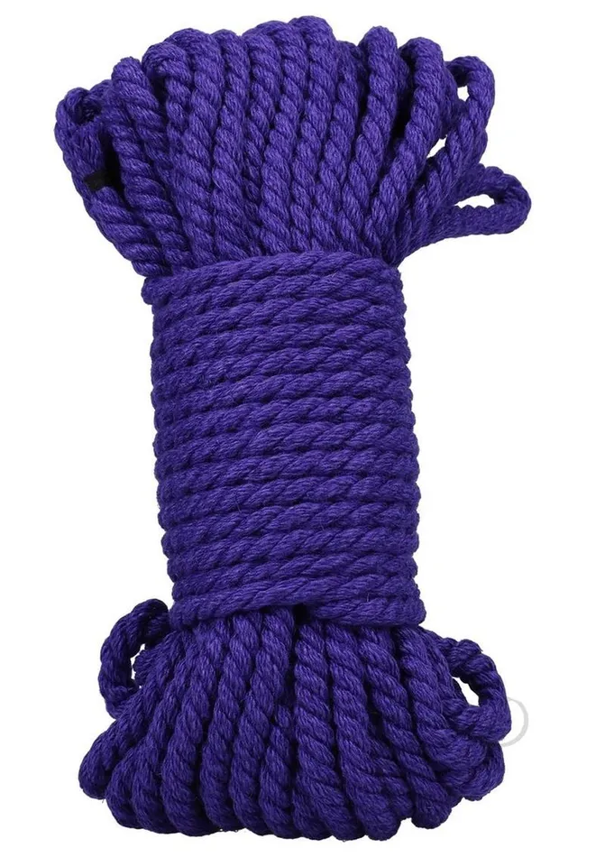 Merci Vibrators Merci Bind and Tie 6mm Hemp Bondage Rope 50ft Purple Merci Vibrators Merci Bind and Tie 6mm Hemp Bondage Rope 50ft Purple