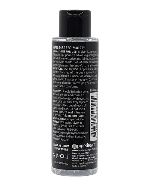 Moist Backdoor Formula Water Based Personal Lubricant 44oz Moist Lubricants