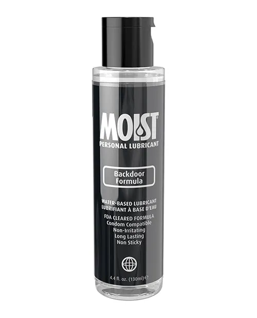 Moist Backdoor Formula Water Based Personal Lubricant 44oz Moist Lubricants
