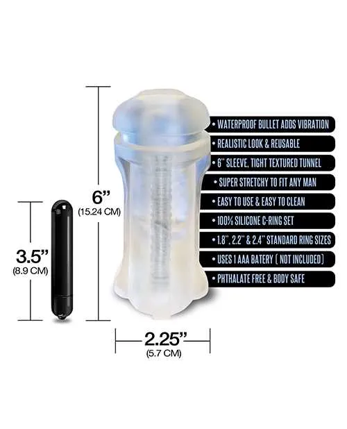 MSTR B8 Lip Service Vibrating Mouth Pack Kit of 5 Clear Happy Ending Anal MSTR B8 Lip Service Vibrating Mouth Pack Kit of 5 Clear Happy Ending Anal