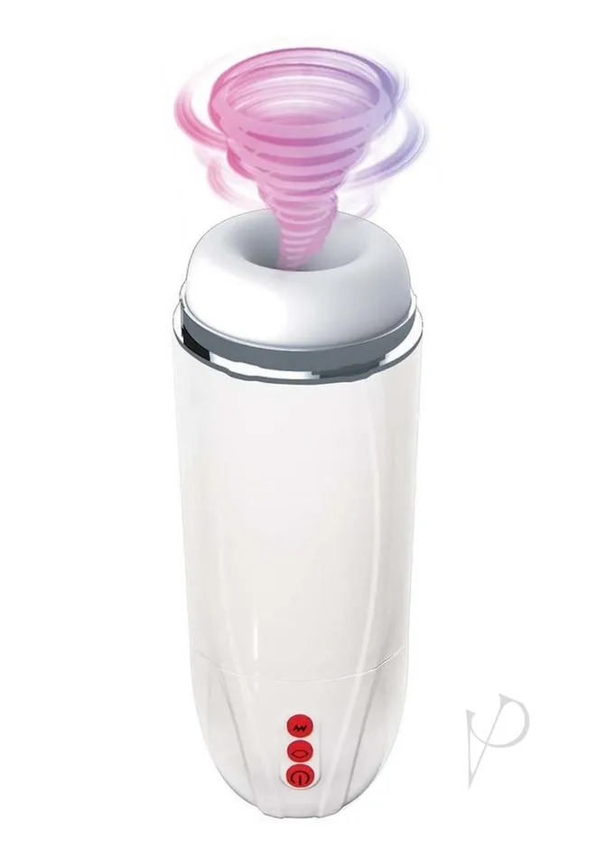 Nasstoys Male Sex Toys Vibrating Cocksucker Rechargeable Masturbator White