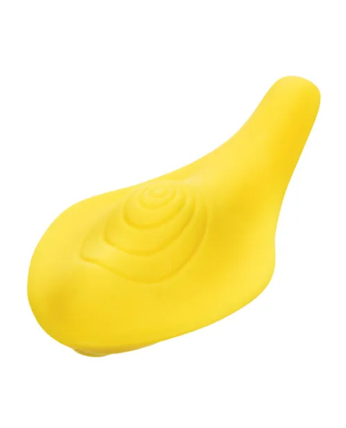 Neon Vibes Female Sex Toys Neon Vibes The Secret Vibe Rechargeable Silicone Vibrator with Remote Control Yellow