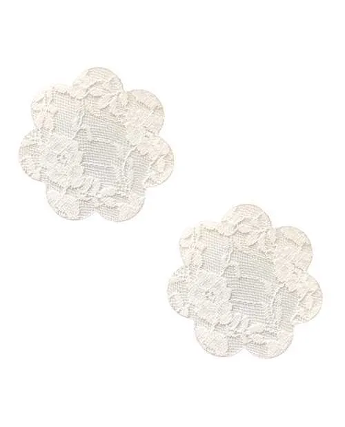 Neva Nude Neva Nude Lace Petal Flower Pasties White OS Couples