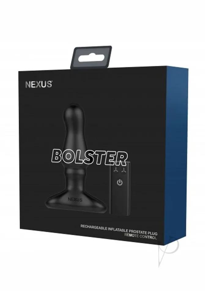 Nexus Anal Nexus Bolster Rechargeable Silicone Vibrating Prostate Plug Black Nexus Anal Nexus Bolster Rechargeable Silicone Vibrating Prostate Plug Black