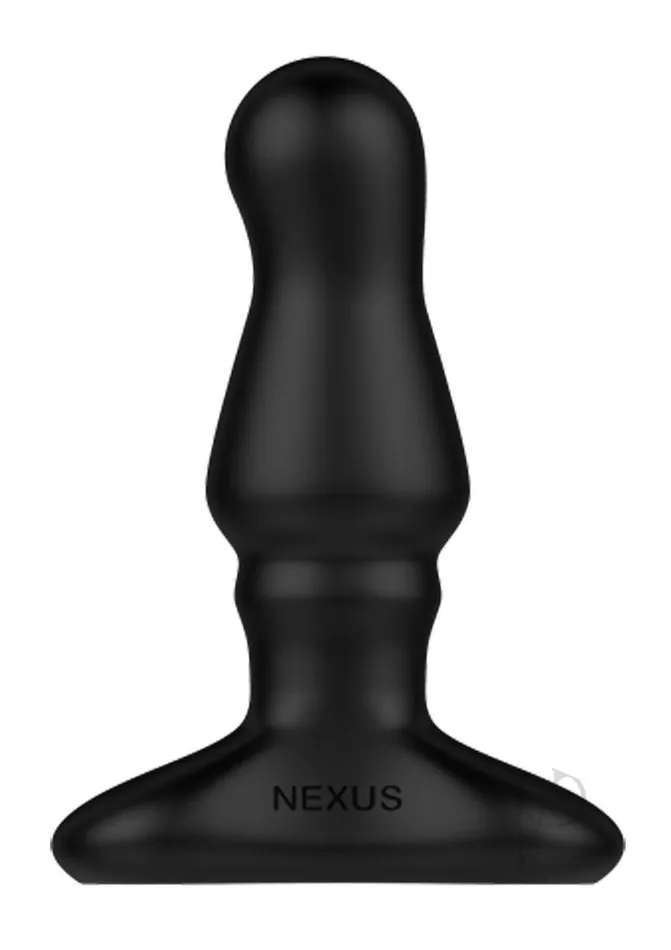 Nexus Anal Nexus Bolster Rechargeable Silicone Vibrating Prostate Plug Black