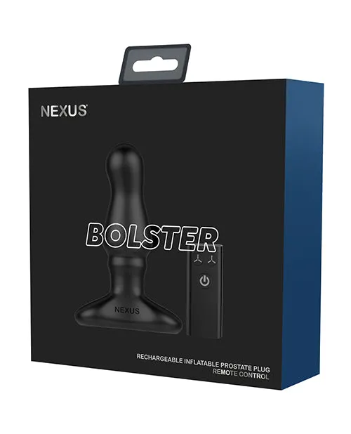 Nexus Anal Nexus Bolster Rechargeable Silicone Vibrating Prostate Plug Black