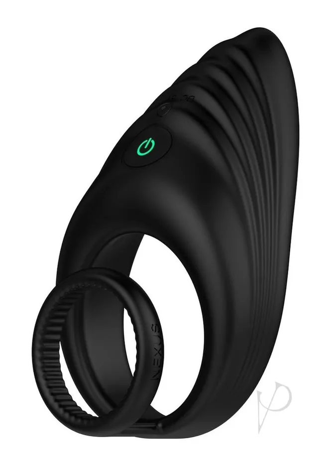 Nexus Enhance Rechargeable Silicone Vibrating Cock and Ball Ring Black Nexus Couples Nexus Enhance Rechargeable Silicone Vibrating Cock and Ball Ring Black Nexus Couples