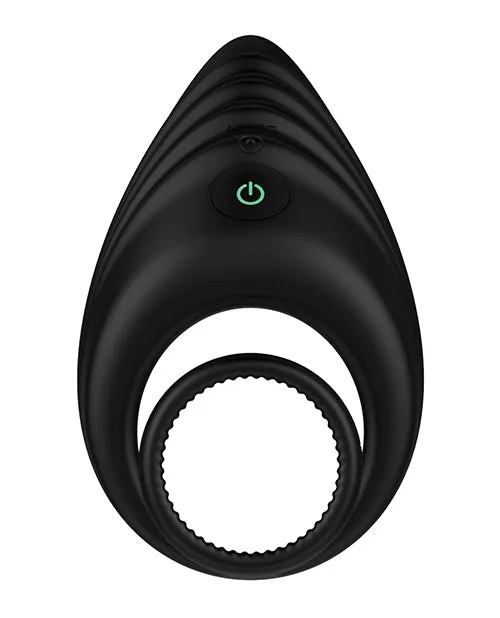Nexus Enhance Rechargeable Silicone Vibrating Cock and Ball Ring Black Nexus Couples Nexus Enhance Rechargeable Silicone Vibrating Cock and Ball Ring Black Nexus Couples