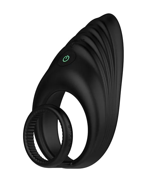 Nexus Enhance Rechargeable Silicone Vibrating Cock and Ball Ring Black Nexus Couples Nexus Enhance Rechargeable Silicone Vibrating Cock and Ball Ring Black Nexus Couples
