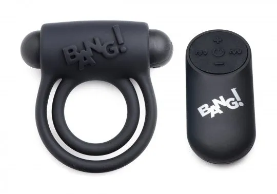 Not Another Sex Shop Couples Remote Control 28X Vibrating Cock Ring and Bullet