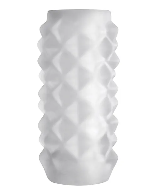 OptiMale Studs Reversible Ultraskyn Masturbator Frost Opti Male Male Sex Toys OptiMale Studs Reversible Ultraskyn Masturbator Frost Opti Male Male Sex Toys