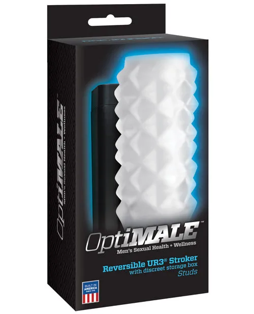OptiMale Studs Reversible Ultraskyn Masturbator Frost Opti Male Male Sex Toys OptiMale Studs Reversible Ultraskyn Masturbator Frost Opti Male Male Sex Toys