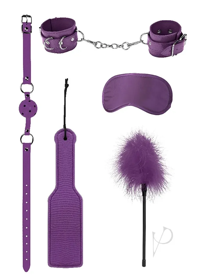 Ouch Couples Ouch Kits Introductory Bondage Kit 4 5 piece kit Purple Ouch Couples Ouch Kits Introductory Bondage Kit 4 5 piece kit Purple