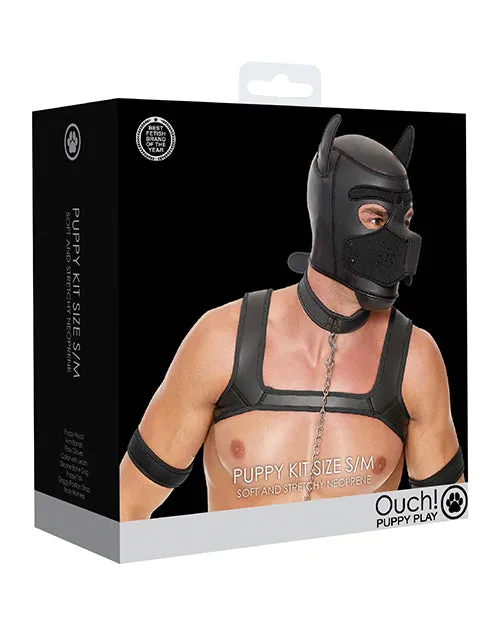 Ouch Neoprene Puppy Kit SM Black Ouch Anal Ouch Neoprene Puppy Kit SM Black Ouch Anal