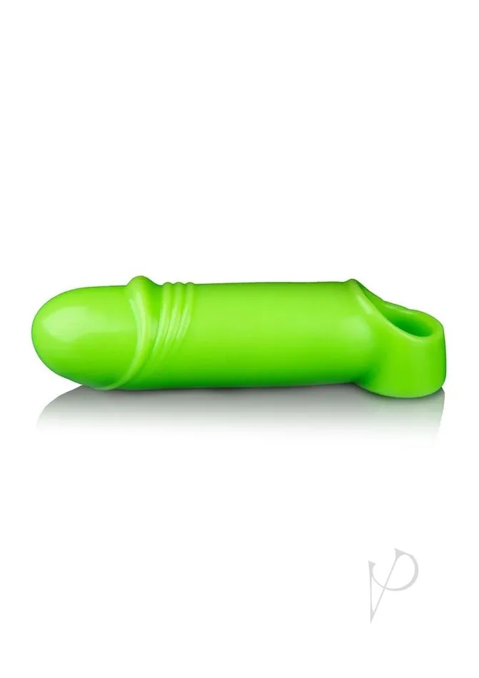 Ouch Smooth Thick Stretchy Penis Sleeve Glow in the Dark Green Ouch Male Sex Toys Ouch Smooth Thick Stretchy Penis Sleeve Glow in the Dark Green Ouch Male Sex Toys