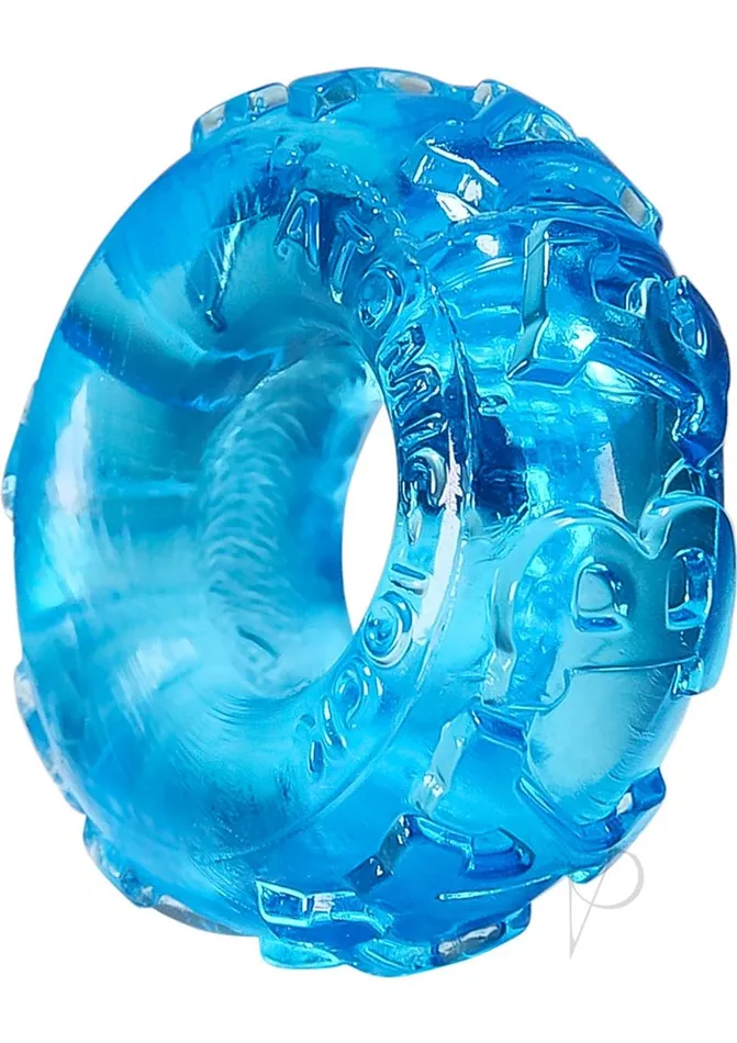 Oxballs Atomic Jock Jelly Bean Cock Ring Blue Oxballs Male Sex Toys