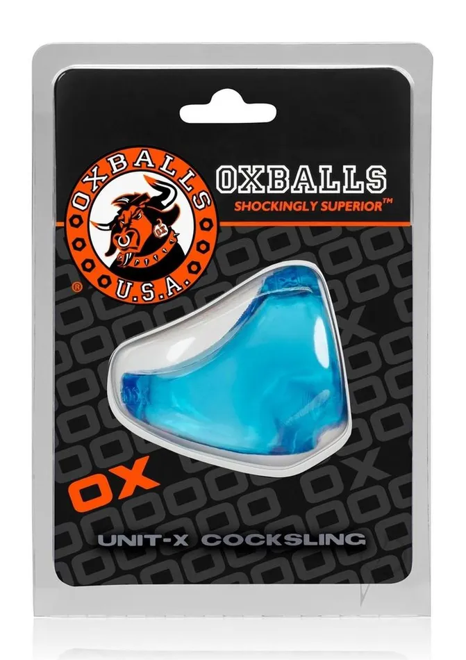 Oxballs Atomic Jock UnitX Cock Sling Blue Oxballs Dildos