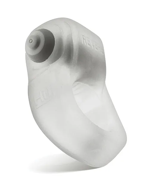 Oxballs Female Sex Toys Glowdick Silicone Cockring with LED Clear Ice