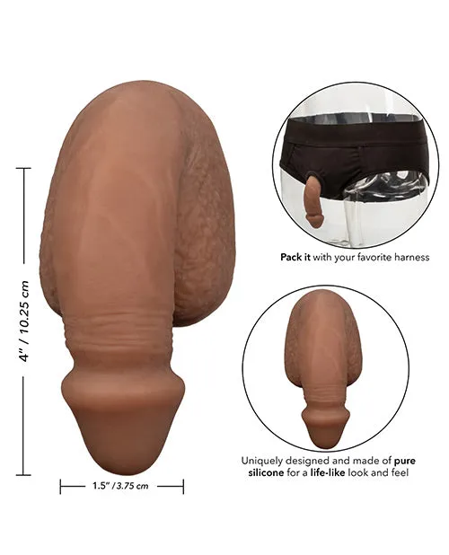 Packer Gear 4 Silicone Packing Penis Brown Packer Gear Male Sex Toys Packer Gear 4 Silicone Packing Penis Brown Packer Gear Male Sex Toys