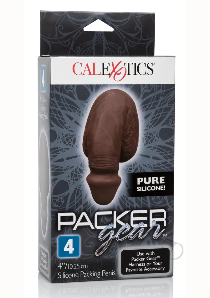 Packer Gear Anal Packer Gear Silicone Packing Penis 4in Black