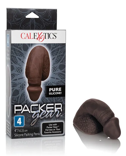 Packer Gear Anal Packer Gear Silicone Packing Penis 4in Black