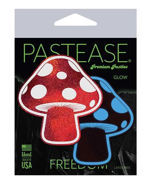 Pastease Premium Shiny Glow in the Dark Shroom RedWhite OS Pastease Dildos Pastease Premium Shiny Glow in the Dark Shroom RedWhite OS Pastease Dildos