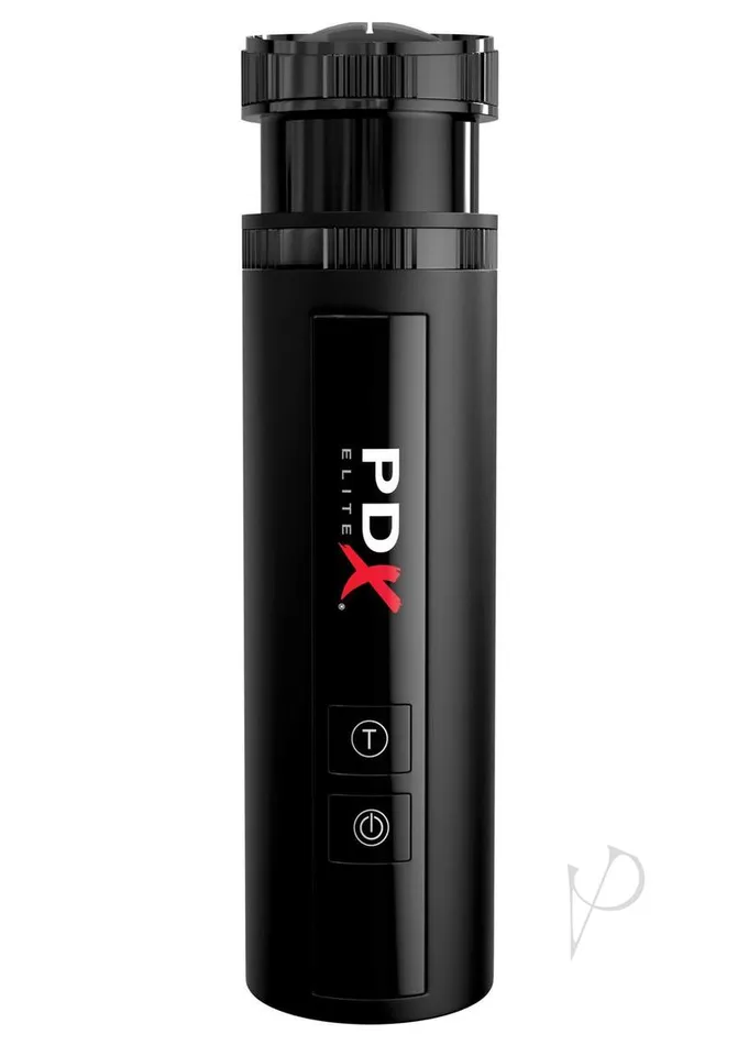 PDX Elite Moto Bator X Rechargeable Masturbator Black Pdx Elite Male Sex Toys