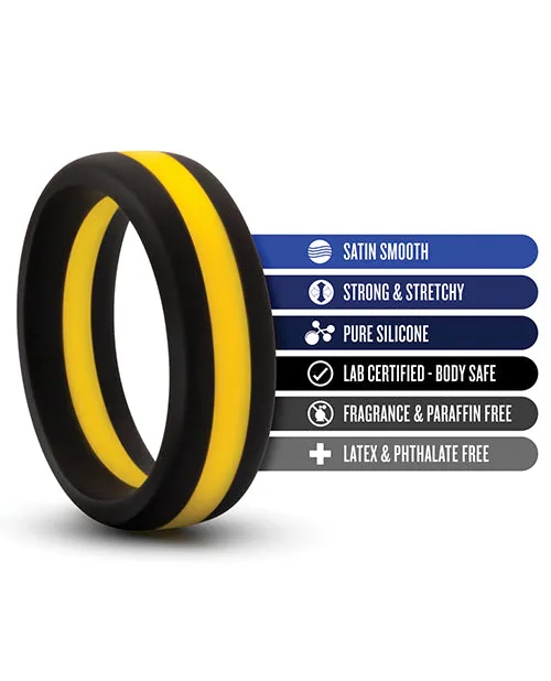 Performance Male Sex Toys Performance Silicone Go Pro Cock Ring BlackGold