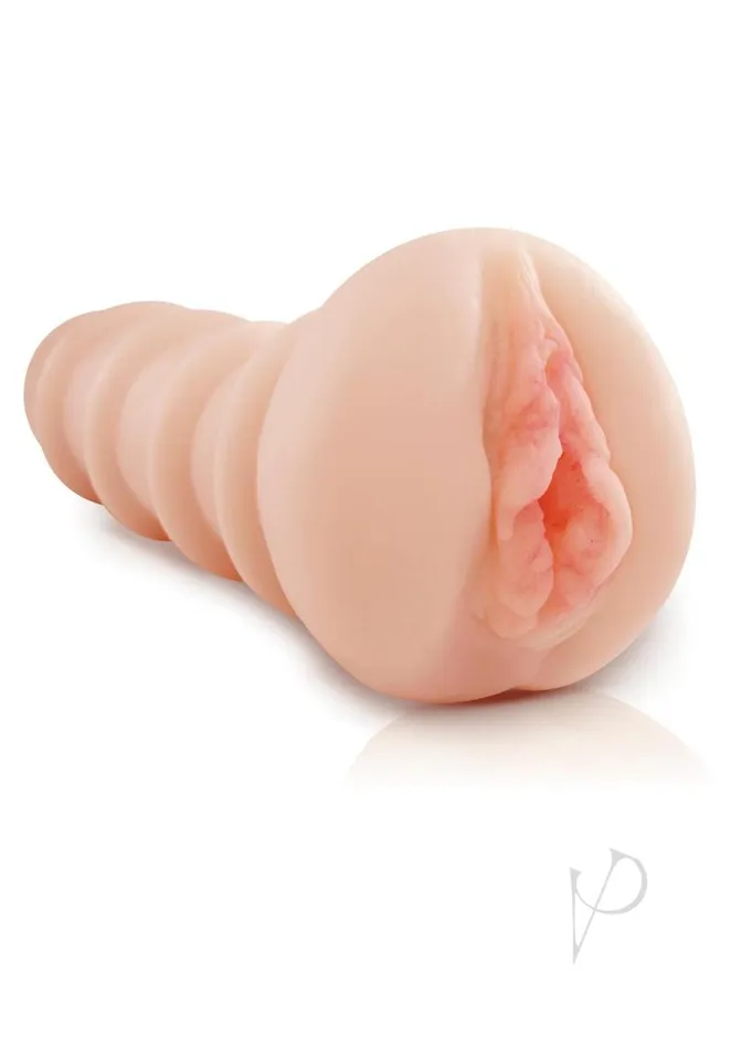 Pipedream Extreme Toyz Male Sex Toys Pipedream Extreme Toyz Fill Her Up Masturbator Pussy Vanilla