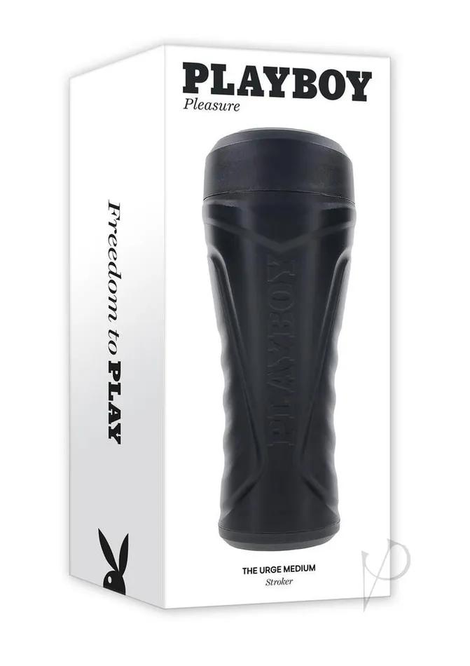 Playboy Male Sex Toys Playboy The Urge Stroker Medium Black