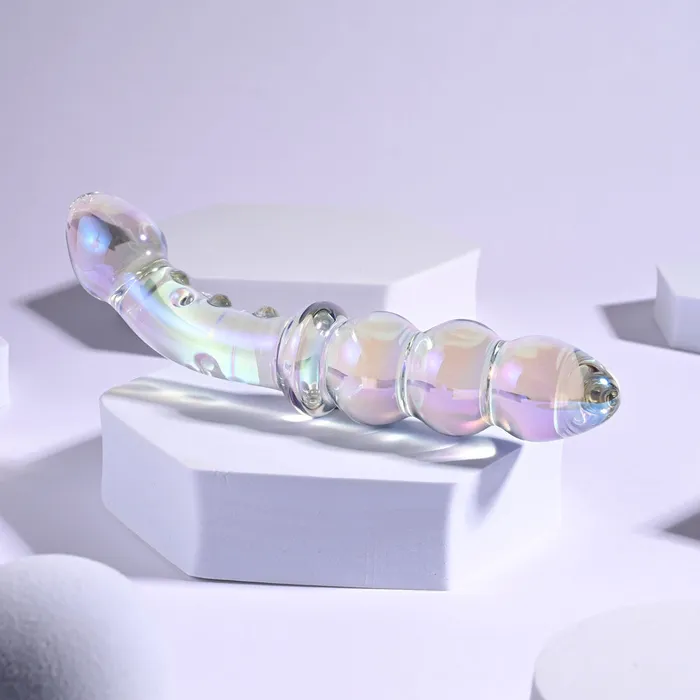 Playboy Pleasure Dildos Playboy Pleasure Jewels Double Ended Glass Dildo 17cm