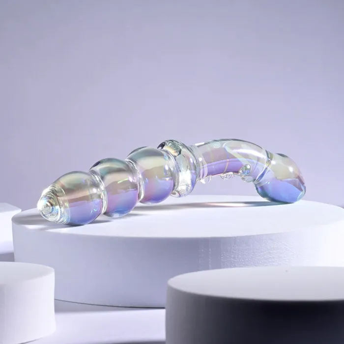Playboy Pleasure Dildos Playboy Pleasure Jewels Double Ended Glass Dildo 17cm
