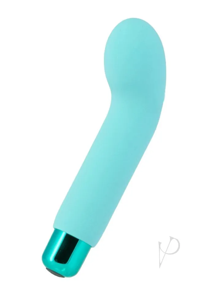 Powerbullet Female Sex Toys PowerBullet Saras Spot 10 Function Rechargeable Silicone Vibrating Bullet Teal