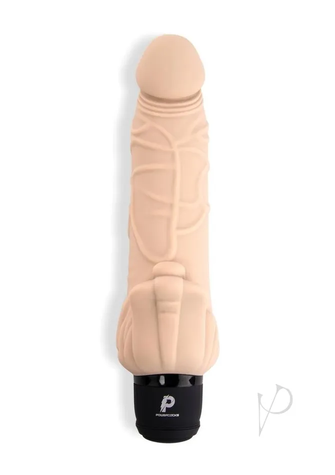 Powercocks Female Sex Toys Powercocks Silicone Realistic Vibrator with Clitoral Stimulator 7in Vanilla Powercocks Female Sex Toys Powercocks Silicone Realistic Vibrator with Clitoral Stimulator 7in Vanilla