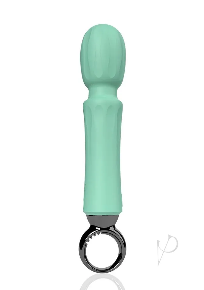 Prim O Vibrators PrimO Rechargeable Silicone Wand Teal