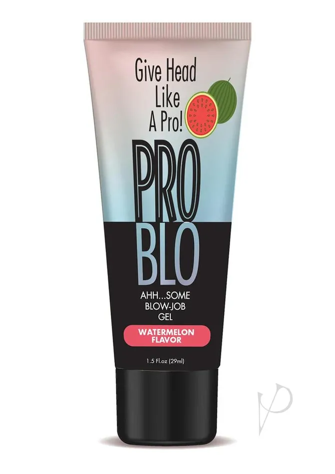 ProBlo Oral Pleasure Flavored Gel 15oz Watermelon Problo Enhancers