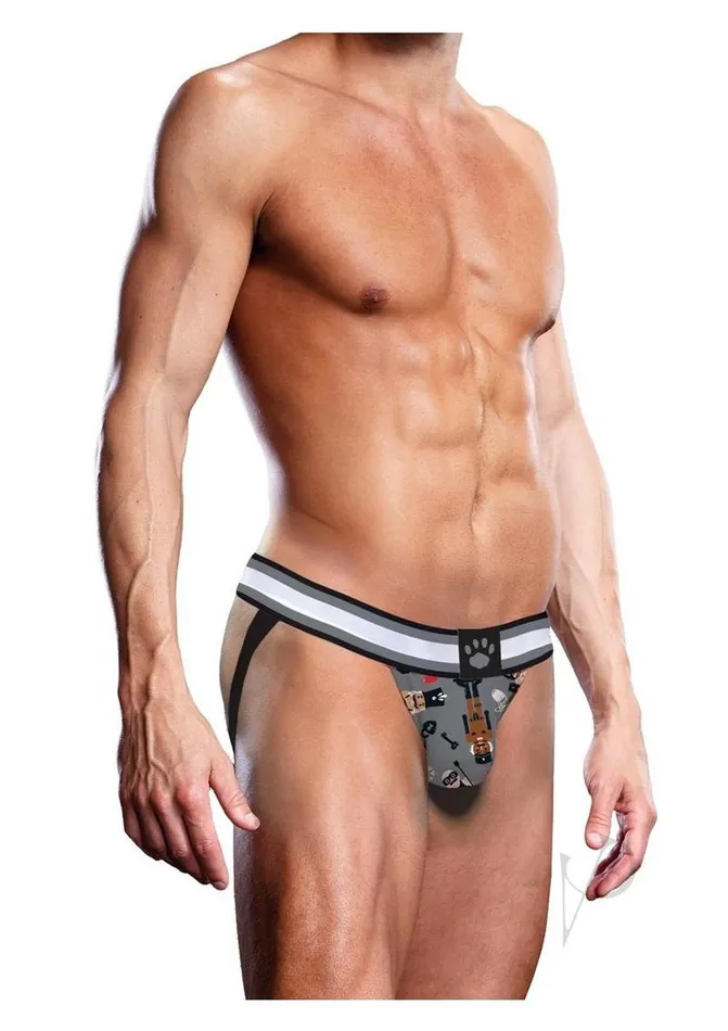 Prowler Nutcracker Jock Large GreyBlack Prowler Anal Prowler Nutcracker Jock Large GreyBlack Prowler Anal