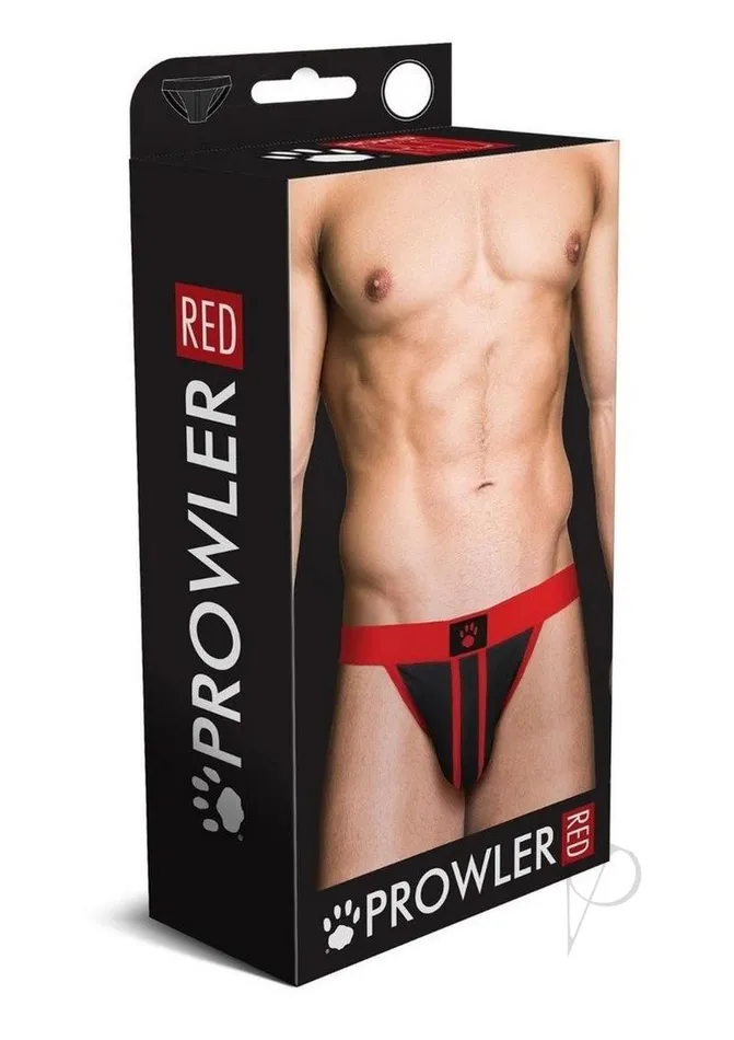 Prowler Red Anal Prowler RED AssLess Jock Large RedBlack