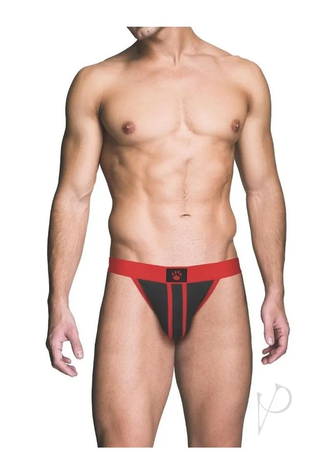 Prowler Red Anal Prowler RED AssLess Jock Large RedBlack Prowler Red Anal Prowler RED AssLess Jock Large RedBlack