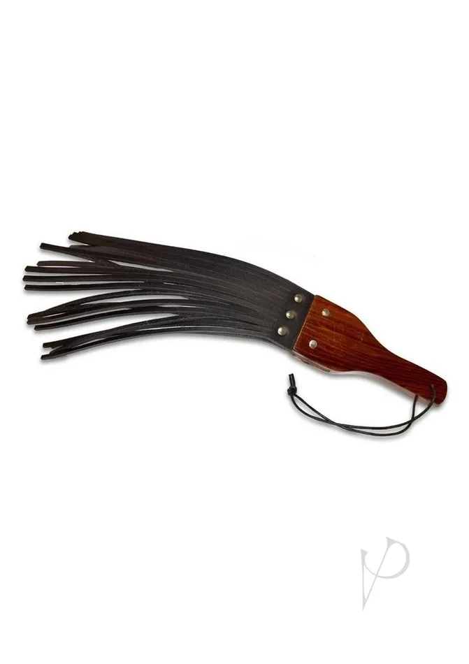 Prowler Red Restraints Prowler RED Leather and Wood Fringe Paddle BlackBrown Prowler Red Restraints Prowler RED Leather and Wood Fringe Paddle BlackBrown