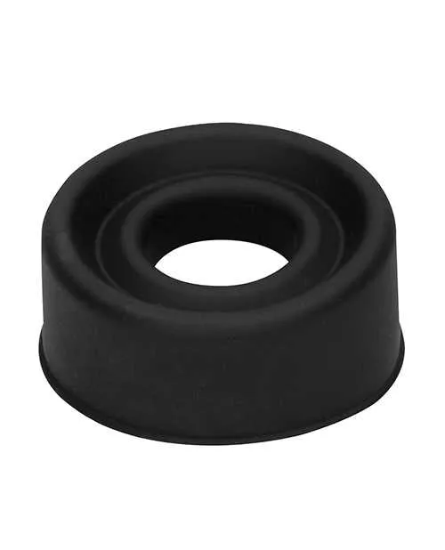 Pumped Silicone Pump Sleeve Medium Black Pumped Male Sex Toys Pumped Silicone Pump Sleeve Medium Black Pumped Male Sex Toys