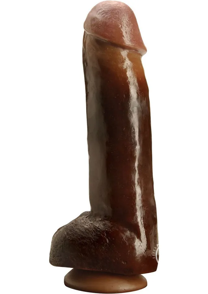 Rascal Rascal Chi Chi Larues Black Balled Massive Cock Waterproof 12in Chocolate Dildos