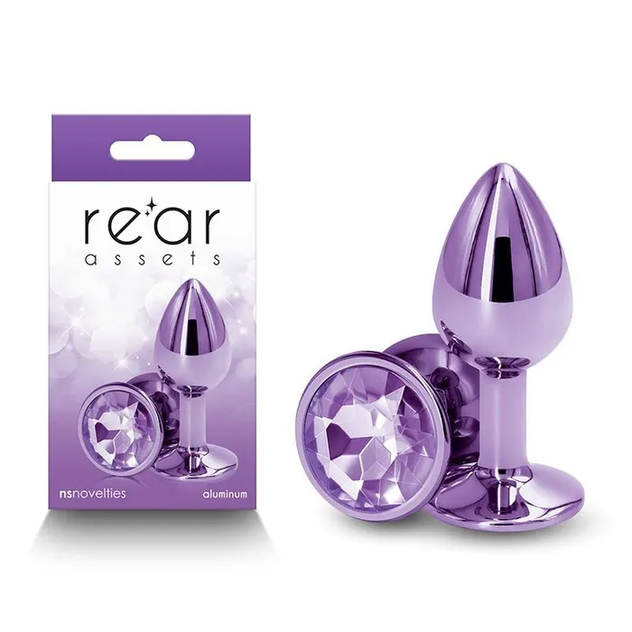 Rear Assets Small Purple Butt Plug NS Novelties Anal