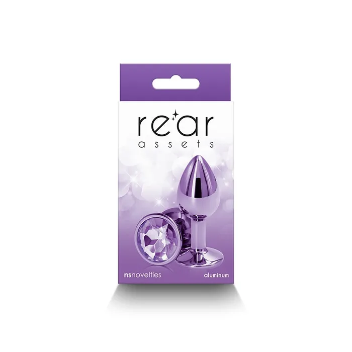 Rear Assets Small Purple Butt Plug NS Novelties Anal