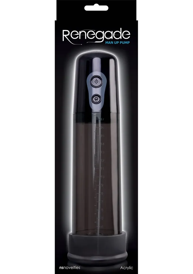Renegade Male Sex Toys Renegade Man Up Penis Pump Black