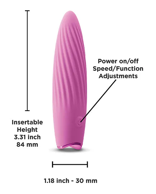Revel Revel Kismet Rechargeable Silicone Vibrator Pink Vibrators Revel Revel Kismet Rechargeable Silicone Vibrator Pink Vibrators