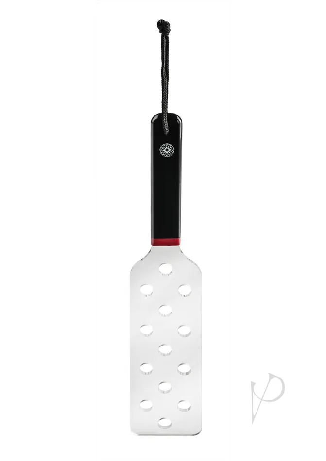 Saffron Anal Saffron Acrylic Spanker ClearBlack