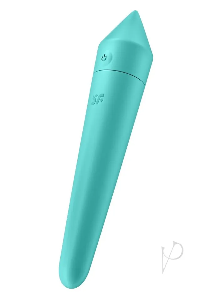 Satisfyer Female Sex Toys Satisfyer Ultra Power Bullet 8 Rechargeable Silicone Bullet Vibrator Teal