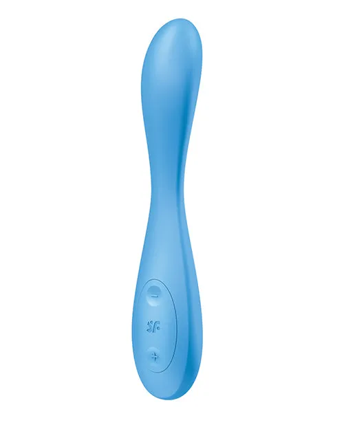 Satisfyer GSpot Flex 4 Rechargeable Silicone Vibrator Blue Satisfyer Vibrators Satisfyer GSpot Flex 4 Rechargeable Silicone Vibrator Blue Satisfyer Vibrators