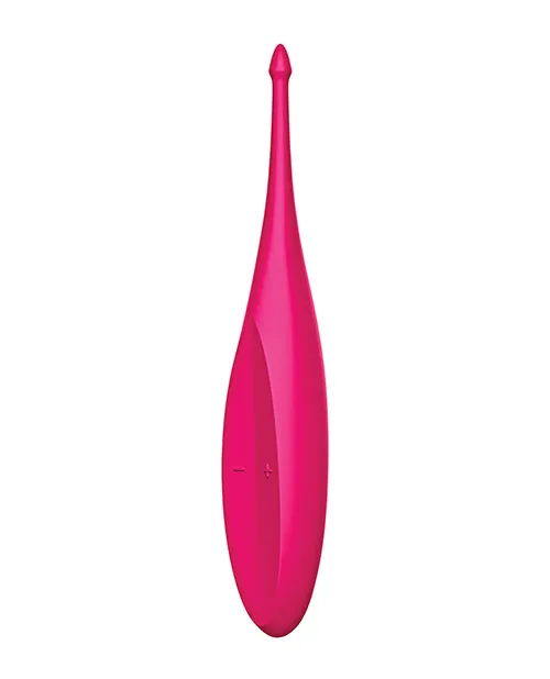 Satisfyer Twirling Fun Silicone Vibrator Magenta Satisfyer Vibrators Satisfyer Twirling Fun Silicone Vibrator Magenta Satisfyer Vibrators